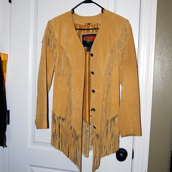 Cripple Creek Jackets & Blazers - Cripple creek leather fringed jacket